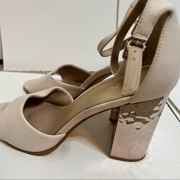 Aldo Nila 55‎ Open Toe Shoe, Size 8.5. - Picture 5 of 6